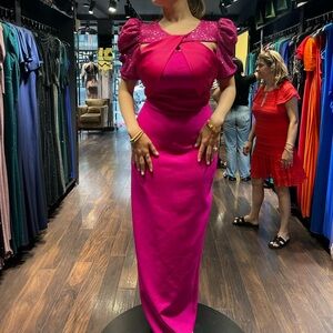 Pink Evening Gown